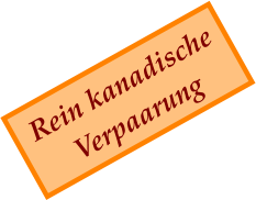 Rein kanadische Verpaarung